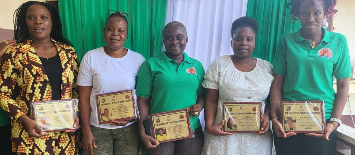 Public Works Female Workers Association Hosts Pre-International Women’s Day Celebration at Ministry of Public Works